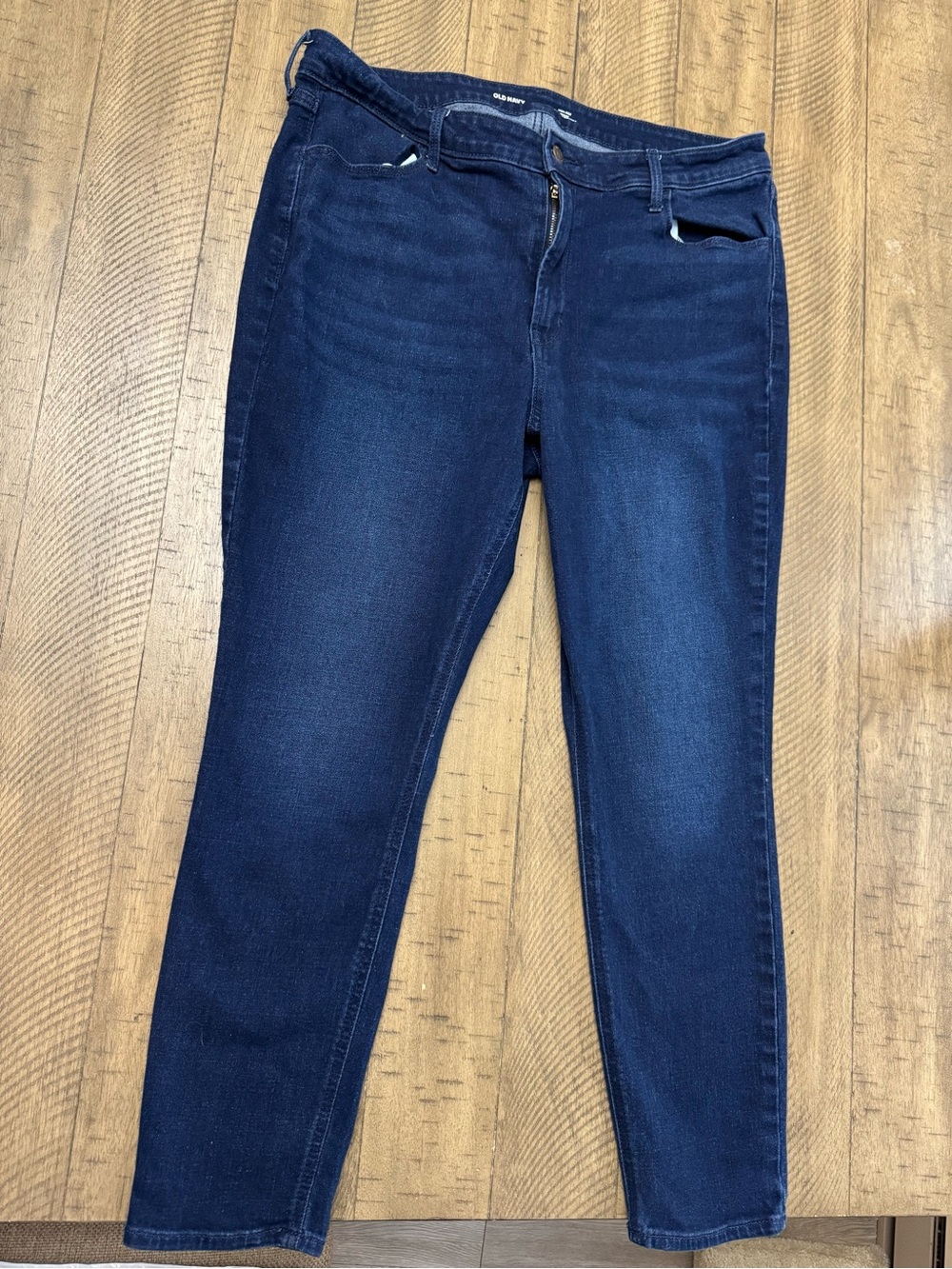 Old Navy Women's Dark Blue Skinny Jeans
